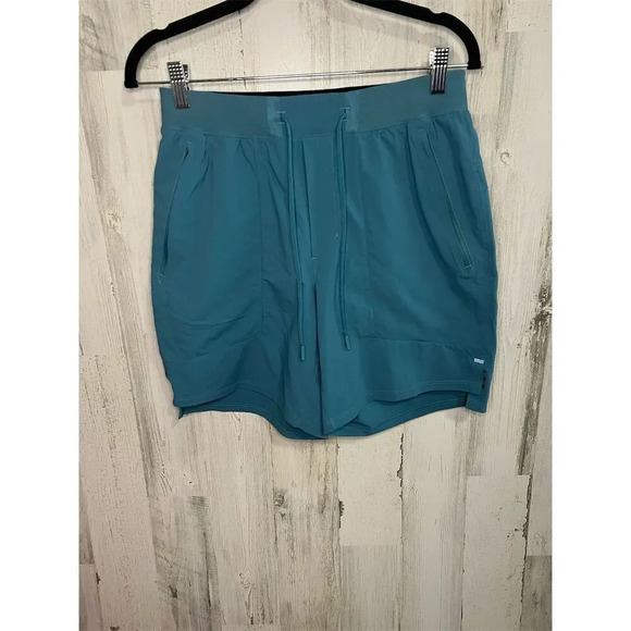 Lululemon Other - Lululemon Men's Blue green Linerless Shorts Size M Casual Summer Activewear